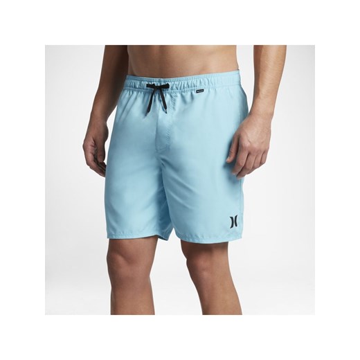 Boardshorty męskie Hurley One And Only Volley 43 cm - Niebieski Nike  S wyprzedaż Nike poland 