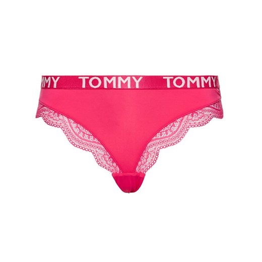 Majtki damskie różowe Tommy Hilfiger casual 