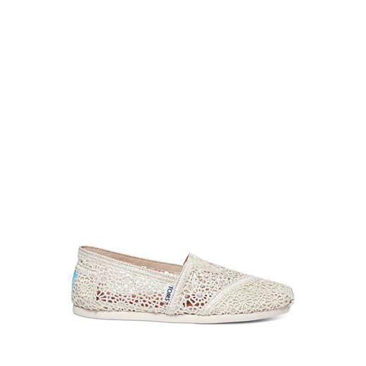 Espadryle damskie Toms bez zapięcia letnie tkaninowe 