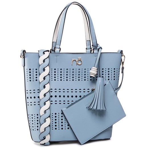 Shopper bag niebieska 