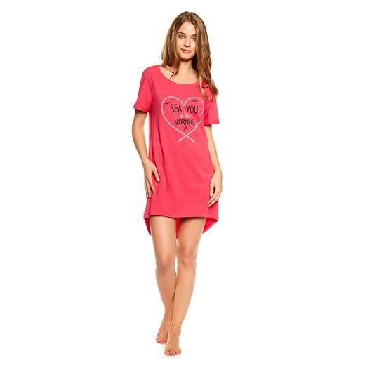 Koszulka nocna Koszula Nocna Model Tayla 37102-30X Pink