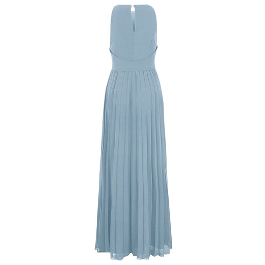 Niebieska sukienka APART maxi elegancka bez rękawów 