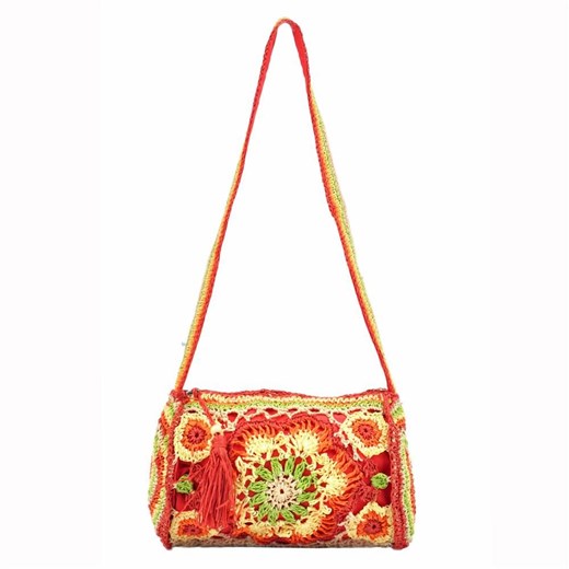 Shopper bag czerwona Lookat bez dodatków 