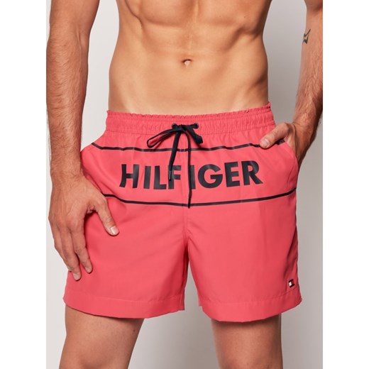 Różowe kąpielówki Tommy Hilfiger 