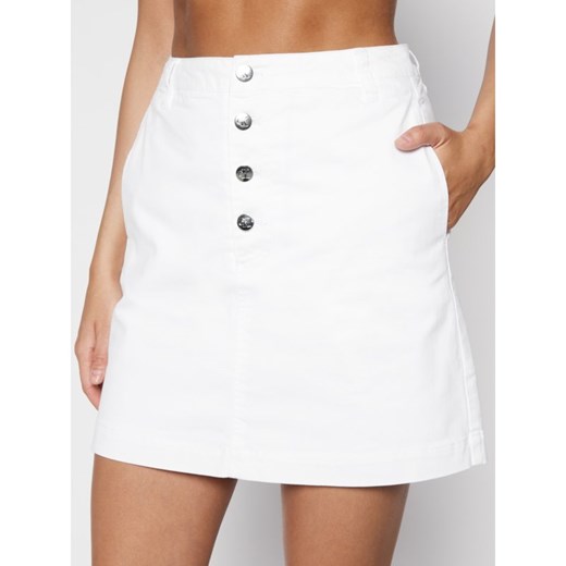 Spódnica Calvin Klein biała mini 