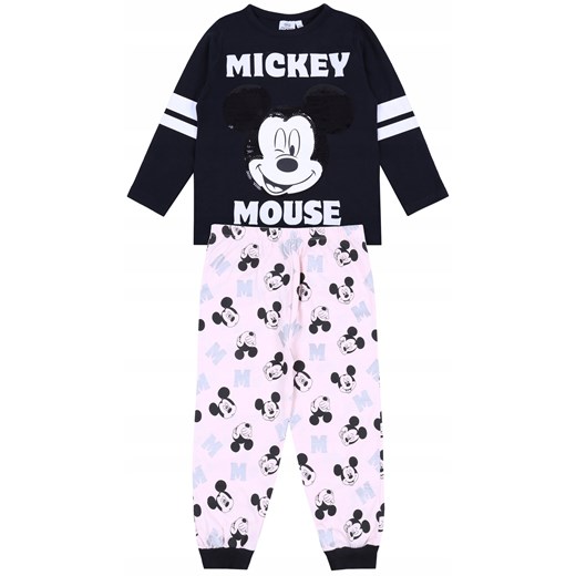 Czarno-morelowa piżama Myszka Mickey Disney 146 cm