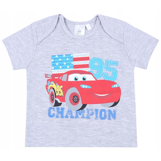 Szary t-shirt niemowlęcy Zygzak McQueen Disney 80    Oficjalny sklep Allegro