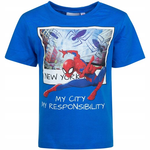 Spiderman T-shirt koszulka Licencja 98 cm 3+