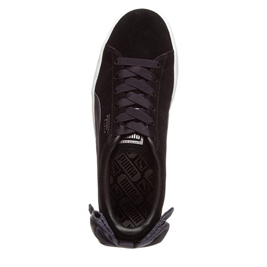 Skórzane sneakersy "Suede Bow Trainer" w kolorze czarnym