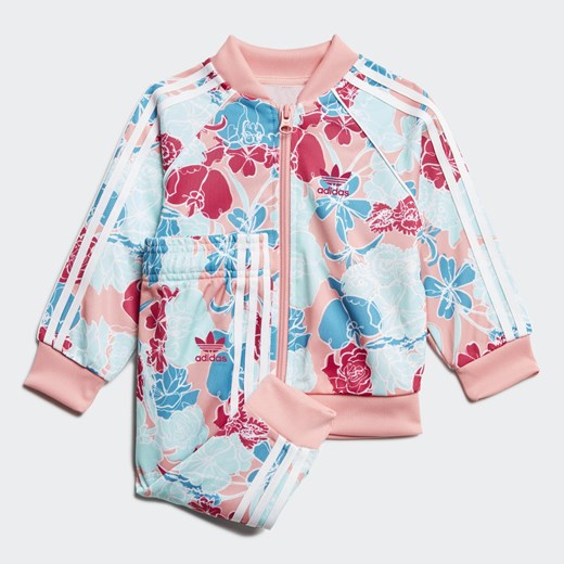 Odzież dla niemowląt Adidas w kwiaty 