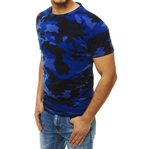 T-shirt męski moro granatowy RX4136 Dstreet  M  okazyjna cena 