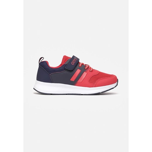 Buty sportowe dziecięce Born2be sznurowane czerwone 