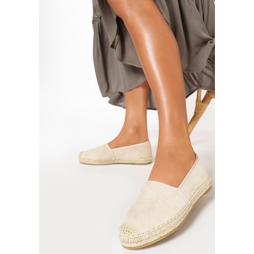Beżowe Espadryle Kleorelia Born2be 41 promocyjna cena born2be.pl