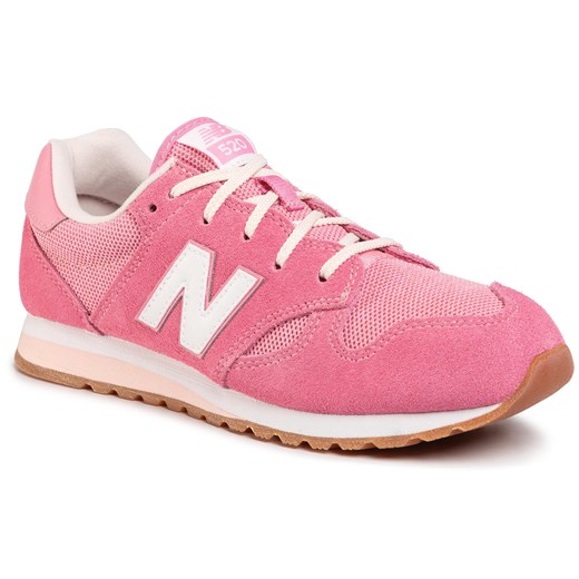 Buty sportowe damskie New Balance do biegania na koturnie z tworzywa sztucznego sznurowane 