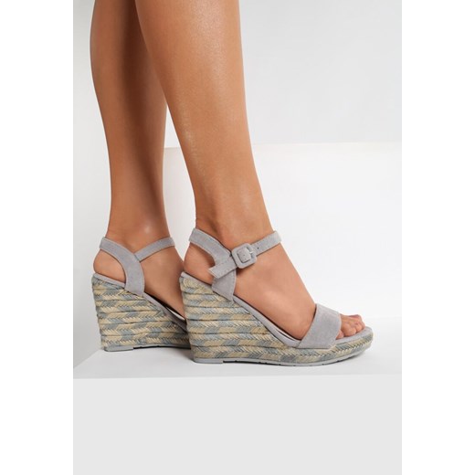 Espadryle damskie Renee na koturnie 