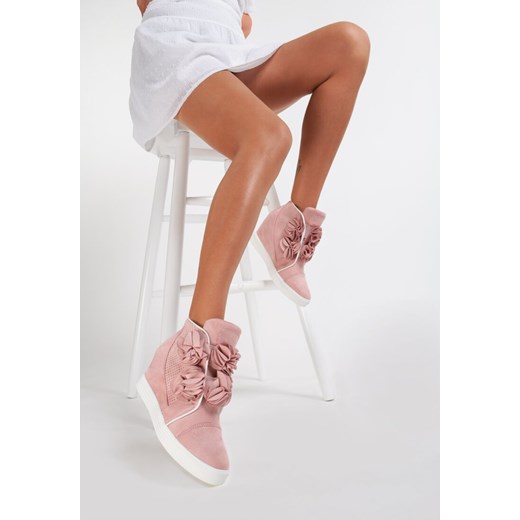 Różowe Sneakersy Yummy Plume