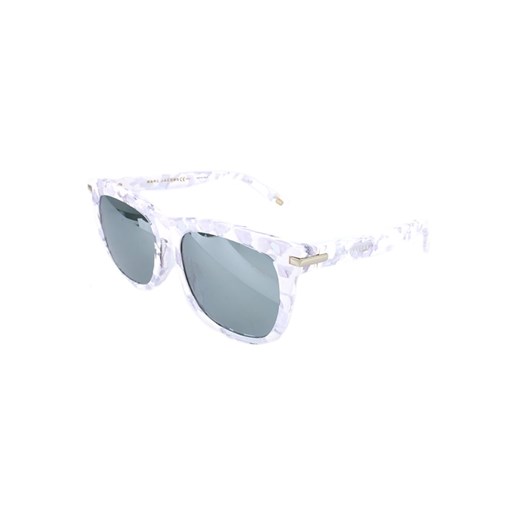Damskie okulary przeciwsłoneczne w kolorze biało-szaro-fioletowym