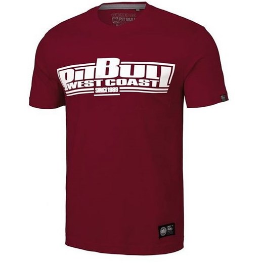 T-shirt męski Pit Bull West Coast z krótkim rękawem