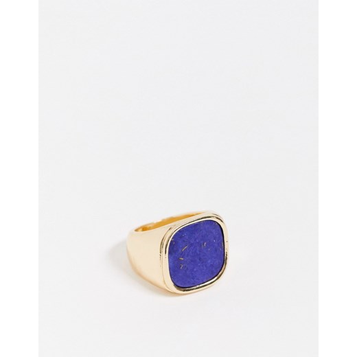 Nylon – Niebiesko-złoty pierścionek