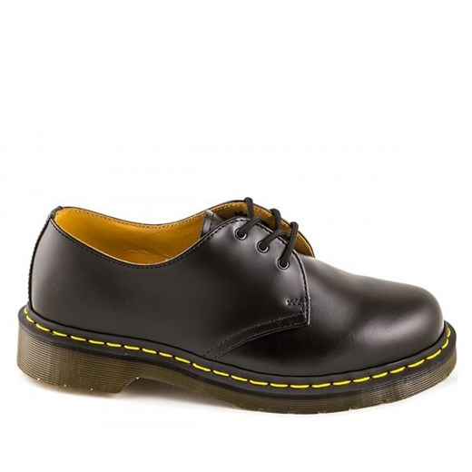 Półbuty Dr.Martens 1461 Black Smooth (z nicią) 10085001