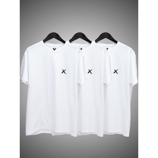 Zestaw 3 T-Shirtów Point X Mini X Biały  Point X 3XL UrbanCity.pl wyprzedaż 