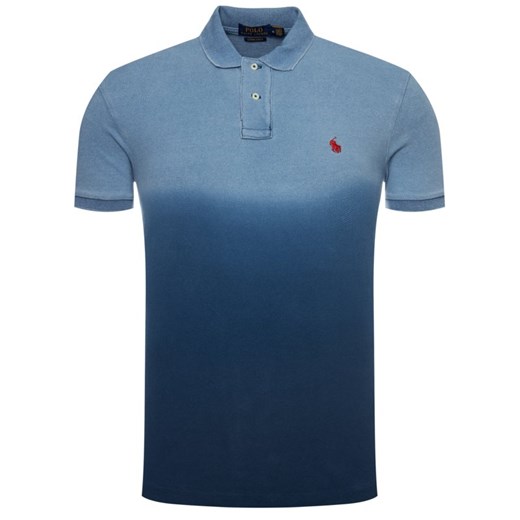 T-shirt męski Polo Ralph Lauren casual niebieski 