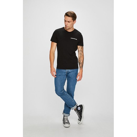 T-shirt męski Calvin Klein z krótkim rękawem bawełniany 