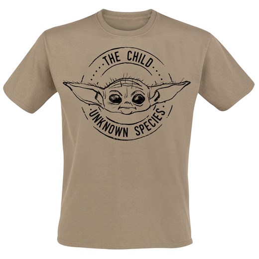 Star Wars - The Mandalorian - Stamp Child - T-Shirt - khaki   L EMP