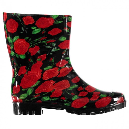Rock and Rags Flower Wellies Ladies Rock And Rags  41 Factcool