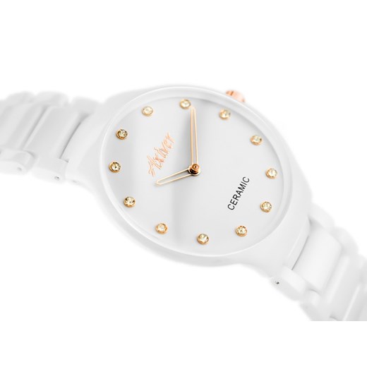 Axiver zegarek biały 