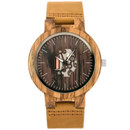 Zegarek brązowy Bobobird 