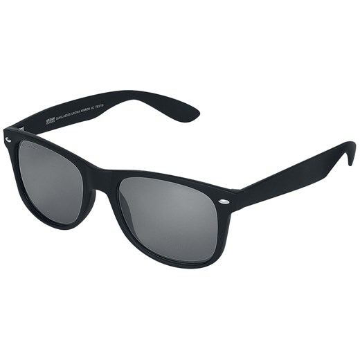 Urban Classics - Likoma Mirror - Okulary przeciwsłoneczne - czarny odcienie srebrnego   OneSize EMP