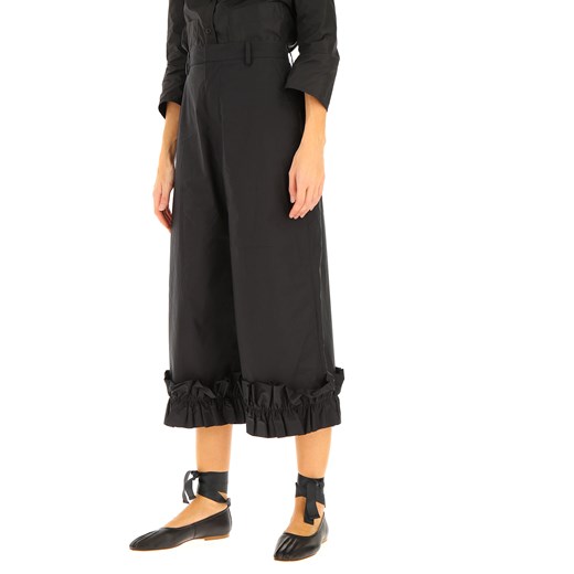Moncler Spodnie dla Kobiet Na Wyprzedaży w Dziale Outlet, czarny, Bawełna, 2019, 40 40  Moncler 40 RAFFAELLO NETWORK promocja 