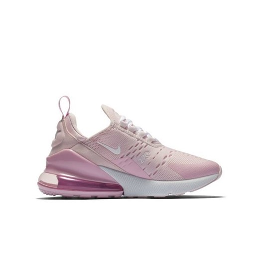 Różowe buty sportowe damskie Nike sneakersy wiosenne sznurowane 