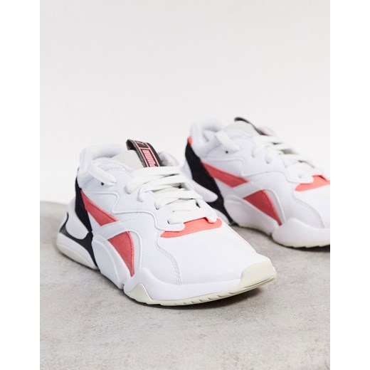 Puma – Nova Pop – Białe buty sportowe-Biały