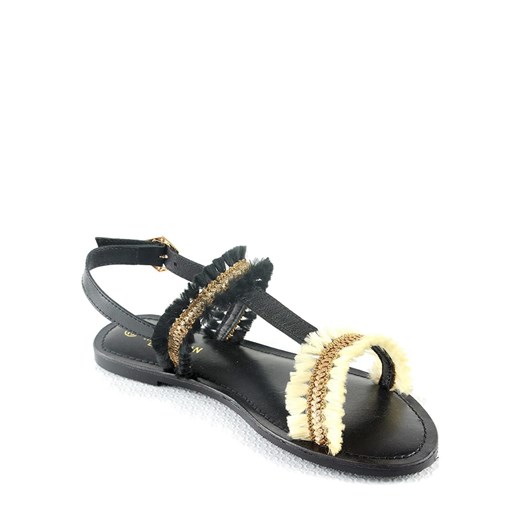 Sandały "Ilma" w kolorze czarno-złotym