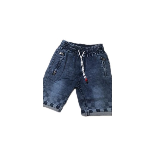 Spodenki chłopięce Petit Boutique - Moda Dziecięca jeansowe 