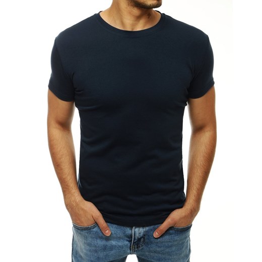 T-shirt męski Dstreet z krótkimi rękawami casualowy bez wzorów 