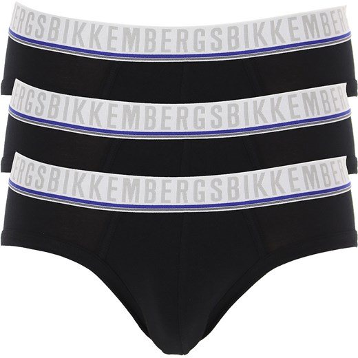 Bikkembergs Slipy dla Mężczyzn, 3 Pack, czarny, Bawełna, 2019, L M S XL Bikkembergs  XL RAFFAELLO NETWORK