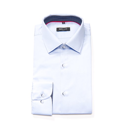 Koszula męska Bello bez wzorów elegancka w Domodi BELLO koszule męskie Men`s Shirts