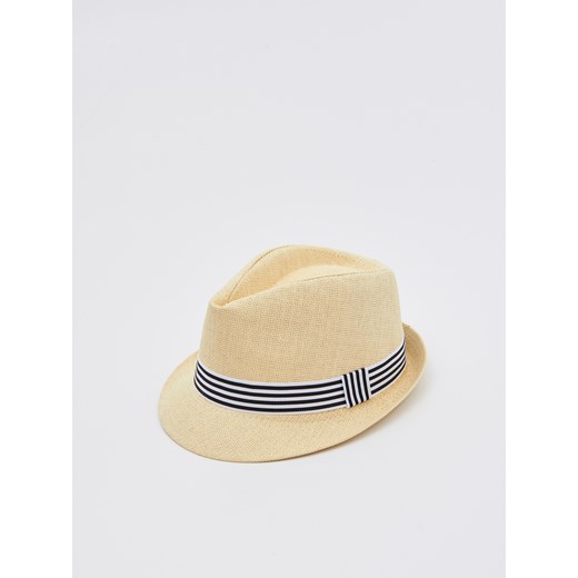 Sinsay - Pleciony kapelusz na lato -