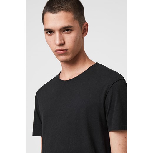 T-shirt męski AllSaints bez wzorów 