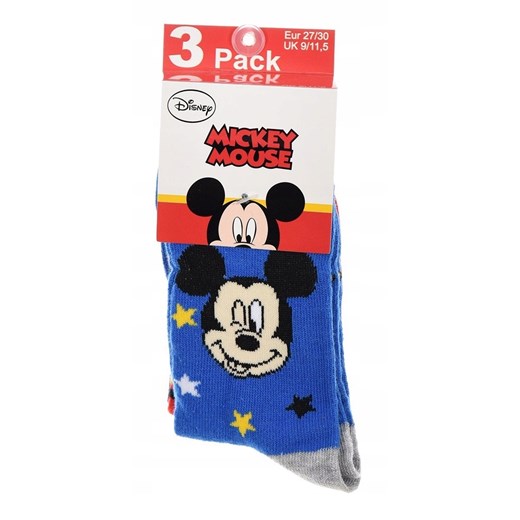 Skarpetki dla chłopca 3-pak Myszka Mickey R34