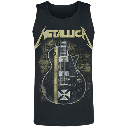 Metallica - Hetfield Iron Cross Guitar - Tanktop - czarny