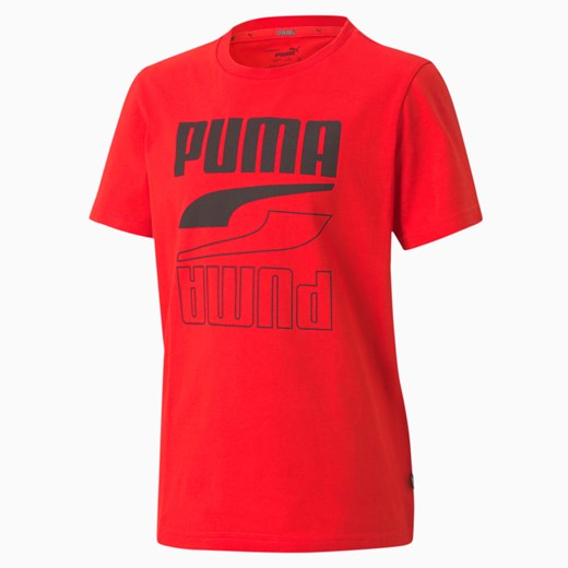 T-shirt chłopięce Puma bawełniany z krótkimi rękawami 