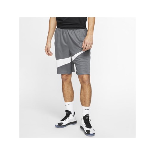 Spodenki do koszykówki Nike Dri-FIT - Szary Nike XL promocja Nike poland