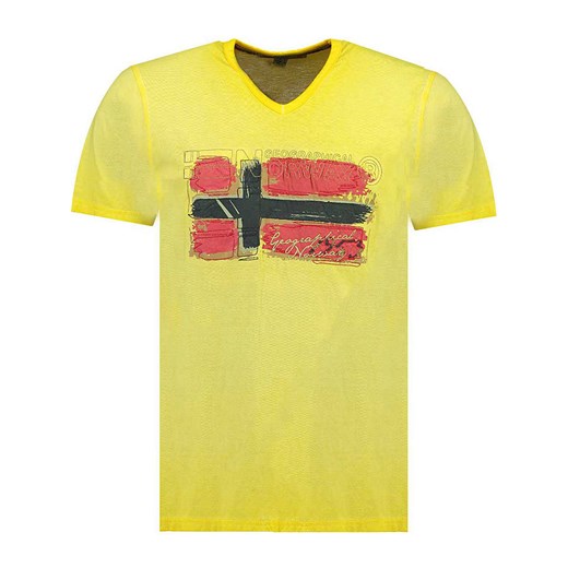 T-shirt męski Geographical Norway bawełniany 