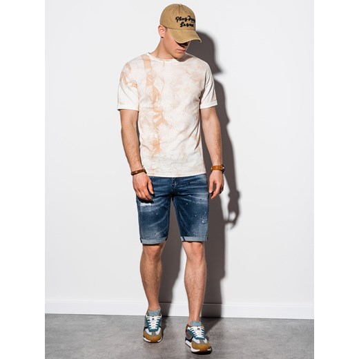 T-shirt męski Ombre z krótkim rękawem