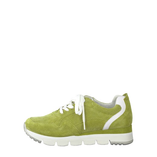 Skórzane sneakersy w kolorze zielonym Marco Tozzi  39 okazja Limango Polska 