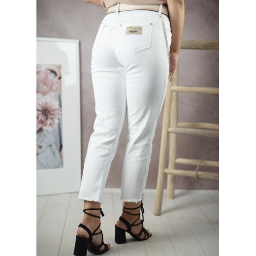 Spodnie białe 6062 Fason  M 